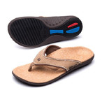 Spenco - T_ Y XyR ~ Xg[ x[W g[^T|[g YUMI straw java cork Total Support Sandals